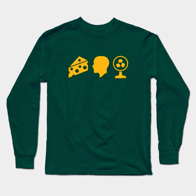 CheeseHeadFan Long Sleeve T-Shirt by wifecta